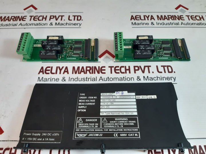 Deif 1044500060C Printed Circuit Board 1044500150C