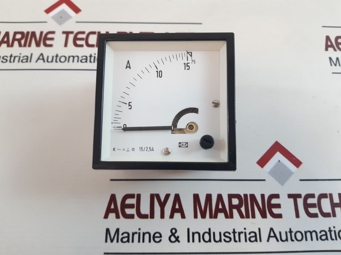 Deif Eq 72 P, 15/2.5A Ammeter