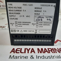 Deif Rmc-122D Short Circuit Relay 100035236.90