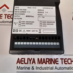 Deif Rmc-131D Differential Current Relay 440Vac 100036040.20