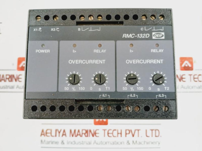 Deif Rmc-132D Overcurrent Relay 440Vac 8A 10V