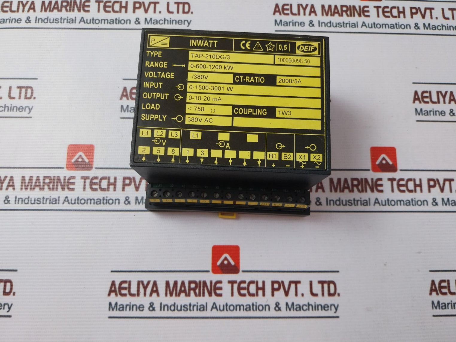 Deif Tap-210Dg3 Inwatt Transducer 380V Ac
