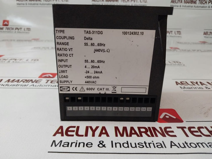 Deif Tas-311Dg Control Panel Signal Transmitter 100124302.10