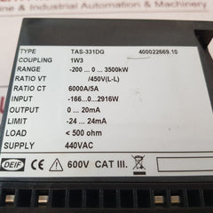 Deif tas-331dg selectable ac transducer 400022669.10