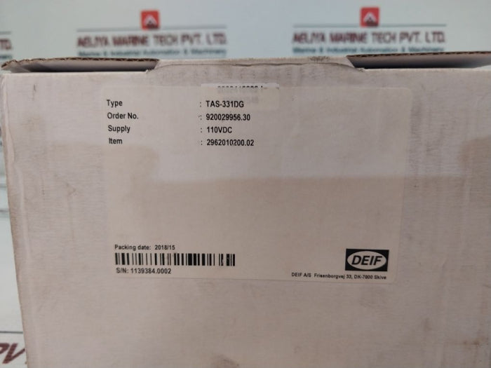 Deif Tas-331DG Power Transducer 920029956.20 350A/5A