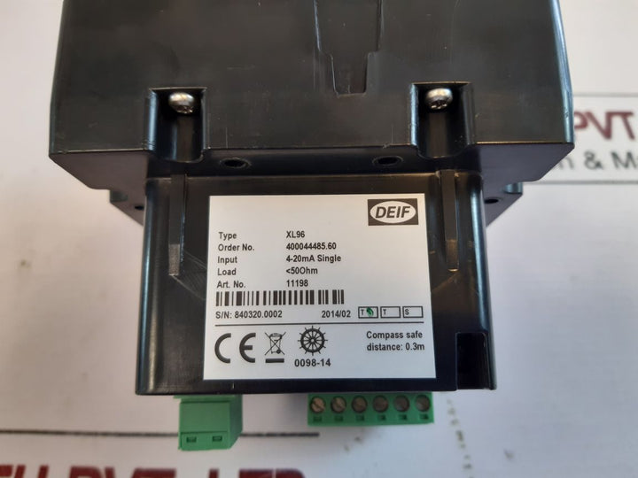 Deif Xl96 Pitch Indicator 400044485.60