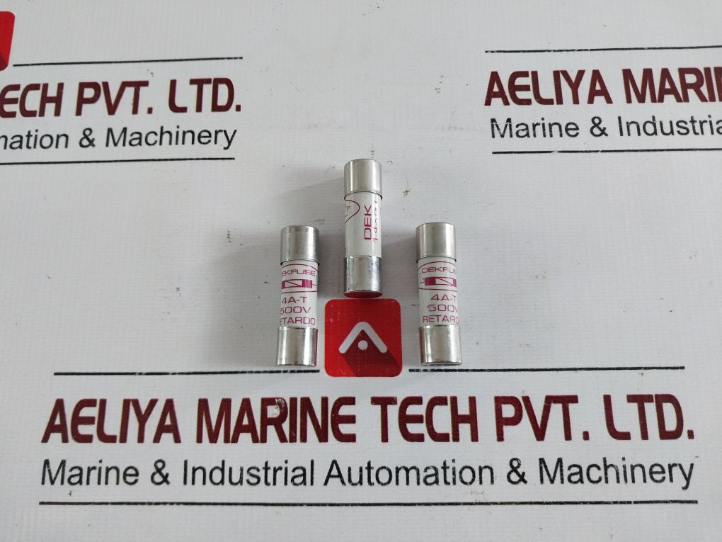 Lot of 17X Dekfuse 14X51 Cylindrical Fuse 4a-t 500v