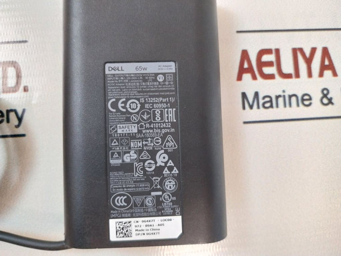 Dell La65nm130 Lps Ac/dc Power Adapter/charger 1h844 A00