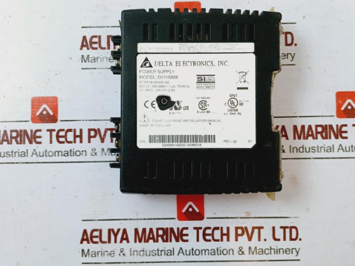 Delta D0116888 Power Supply Module Drp024V060W1Az, 24V 2.5A, Rev: 02