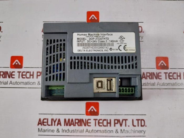 Delta Dop-as35Thtd Human Machine Interface 24V Dc