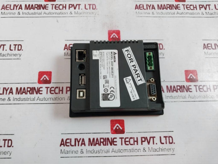 Delta Dop-b03E211 Touchscreen Hmi Panel Dc 24V Class2/300Ma