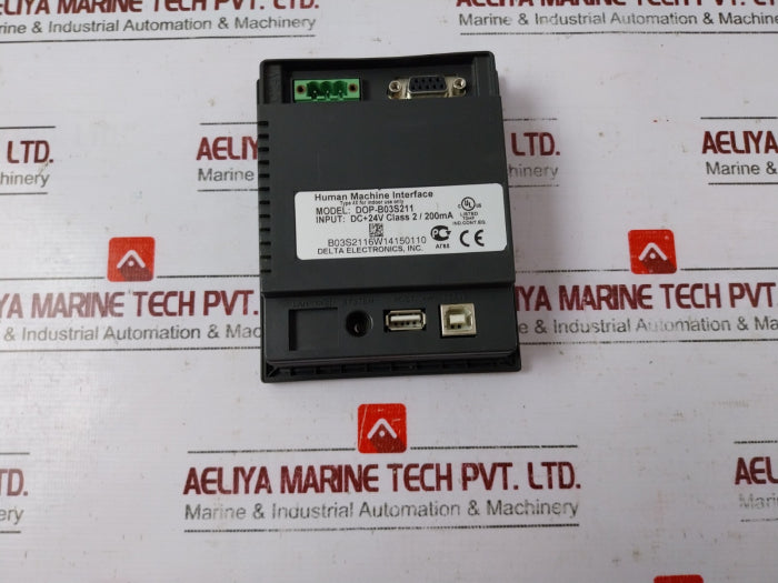 Delta Dop-b03s211 Human Machine Interface Panel Dc 24v