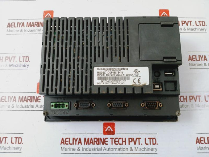 DELTA DOP-B07S415 Human Machine Interface Touch Panel (Not Working)