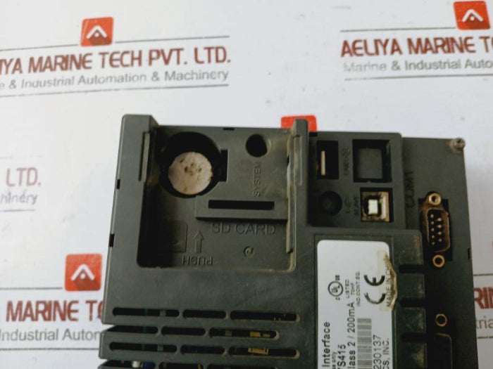 DELTA DOP-B07S415 Human Machine Interface Touch Panel (Not Working)