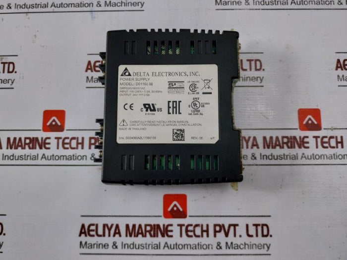 Delta Drp024V060W1Az D0116888 Power Supply Unit 100-240V 1.5A 50-60Hz