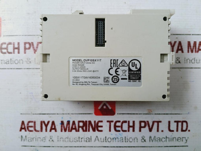Delta Dvp10Sx11T Programmable Logic Controller 10Sx11T0W16350034 24Vdc 5W