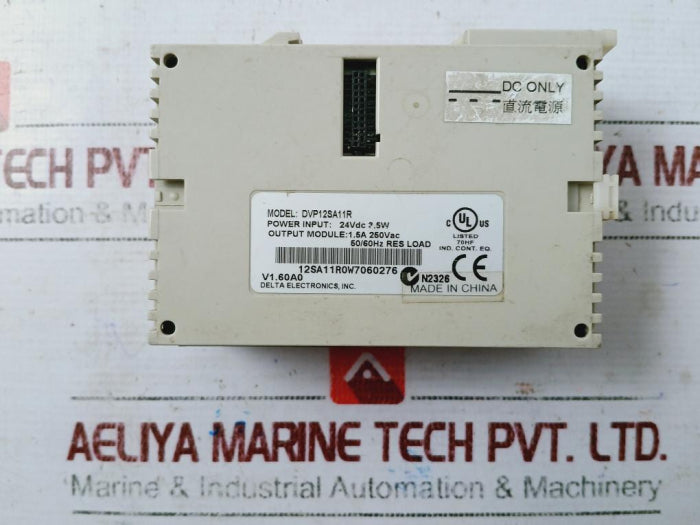 Delta Dvp12Sa11R Programmable Logic Controller Module 12Sa11R0W7060276