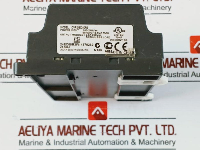 Delta Dvp24Ec00R3 Programmable Logic Controller 100-240Vac, 50/60Hz