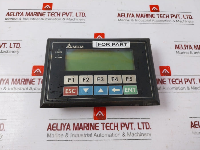 Delta Electronics Tp04g-al2 4-line Text Panel Hmi 24vdc 1.7w (Not Working)