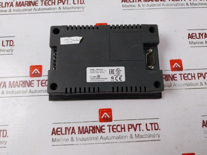 Delta Electronics Tp04g-al2 4-line Text Panel Hmi 24vdc 1.7w V1.06b
