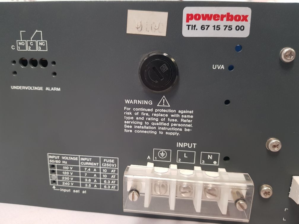 Delta Elektronika M24-20 He Power Supply