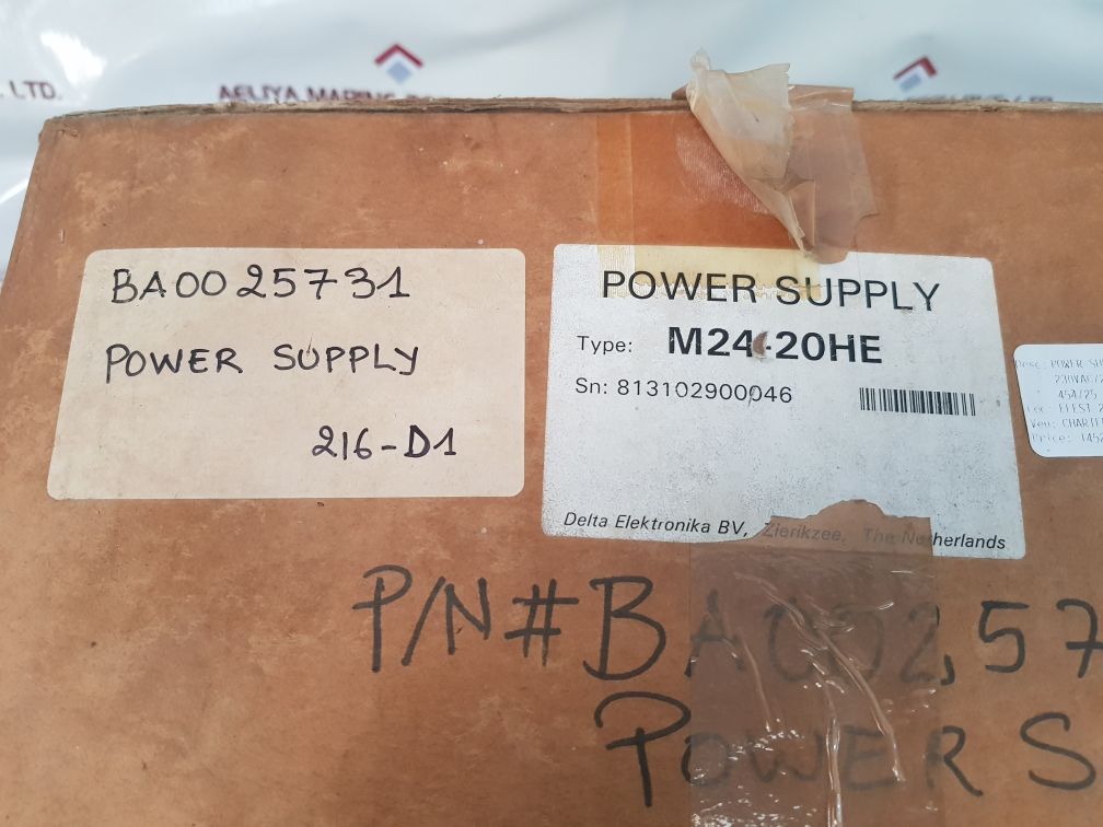 Delta Elektronika M24-20 He Power Supply