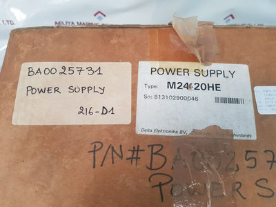 Delta Elektronika M24-20 He Power Supply