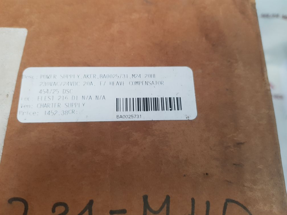 Delta Elektronika M24-20 He Power Supply