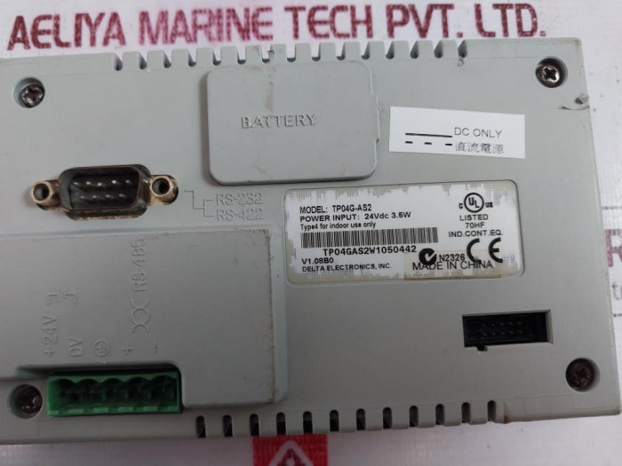 Delta Tp04G-as2 Terminal Panel Hmi-human Machine Interface