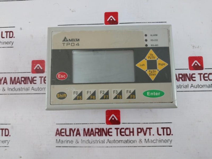 Delta Tp04g-as2 Text Panel Human Machine Interface 24vdc 3.5w (No Battery)