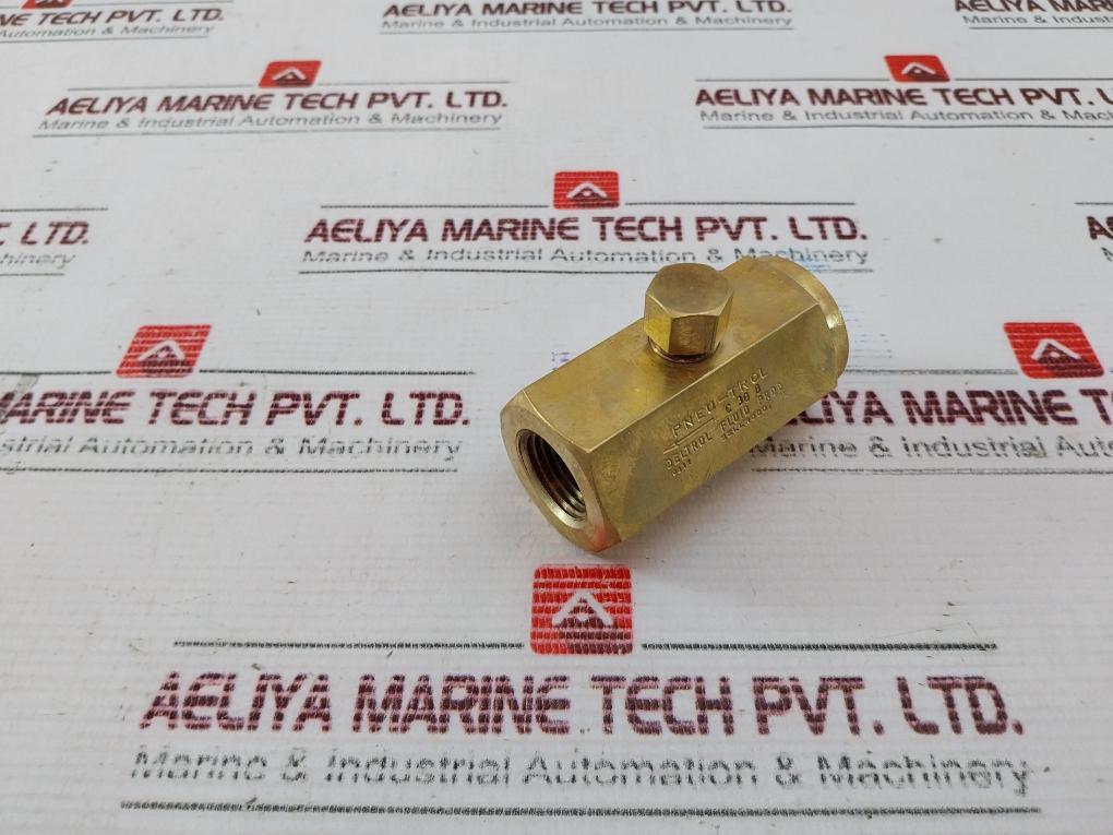 Deltrol Pneu-trol C30B Hydraulic Check Valve