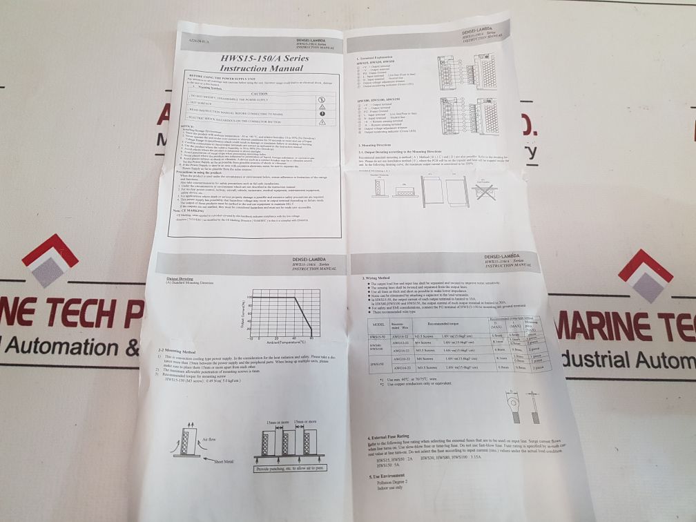 Densei-lambda Hws15-24/A Power Supply
