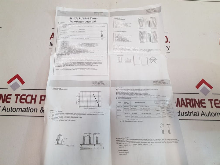 Densei-lambda Hws15-24/A Power Supply