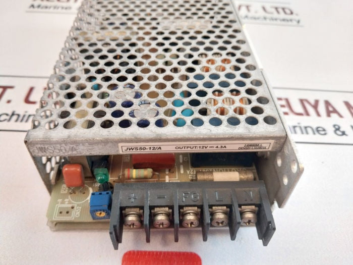 Densei-lambda Jws50-12/A Switching Power Supply 12V 100-240Vac