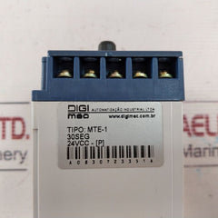 Digimec MTE-1 Time Relay 0.6-30 Seg