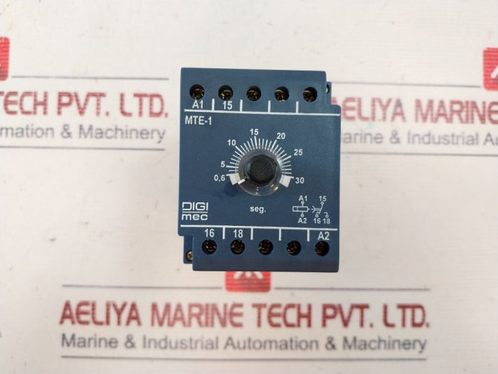 Digimec MTE-1 Time Relay 0.6-30 Seg