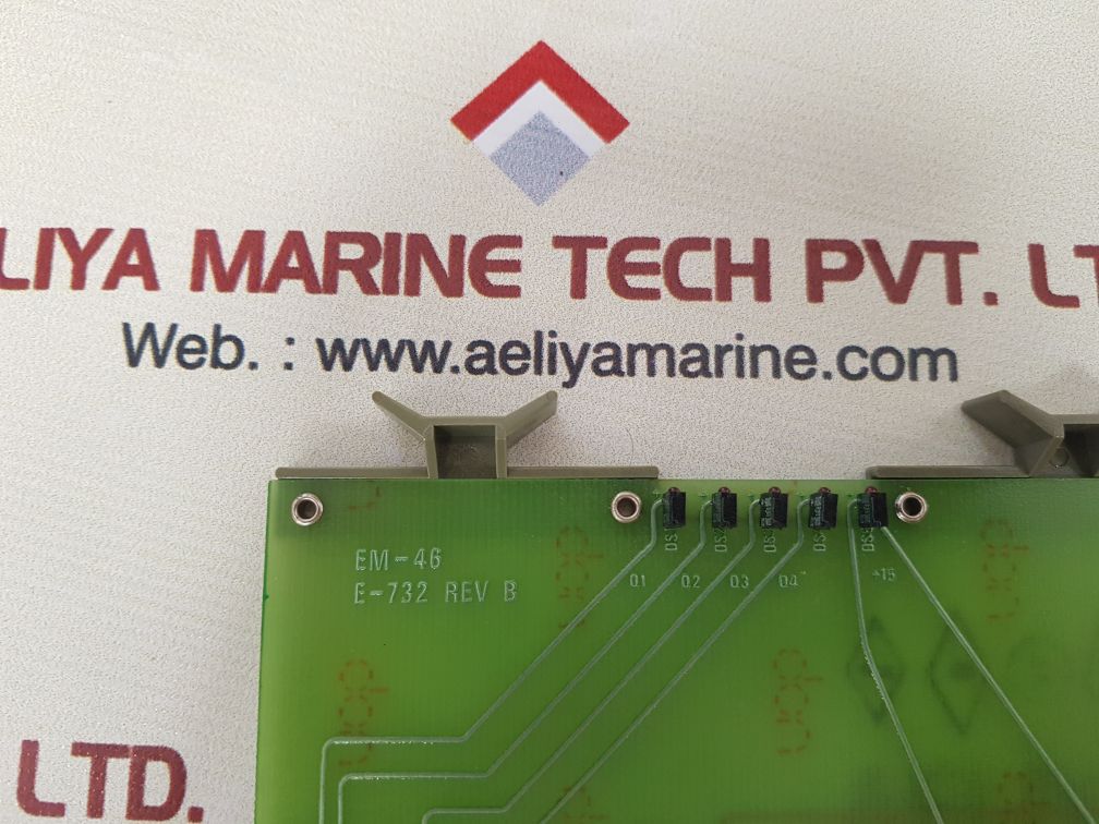 Digital Equipment Em-46 E-732 Pcb Card Rev B