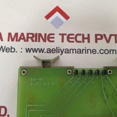 Digital Equipment Em-46 E-732 Pcb Card Rev B