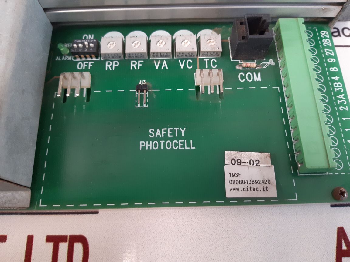 Ditec A201019102261 Control Board