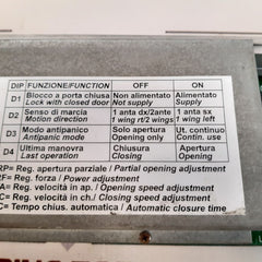 Ditec A201019102261 Control Board