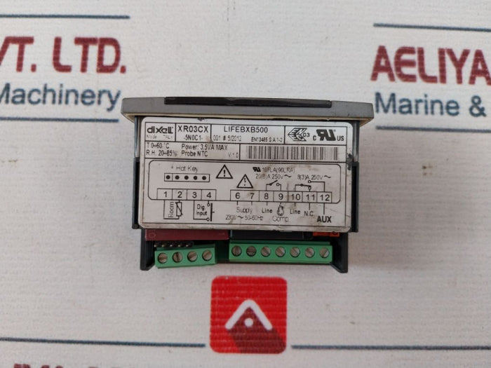 Dixell XR03CX-5N0C1 Digital Thermostat Controller Auxiliary Refrigerating