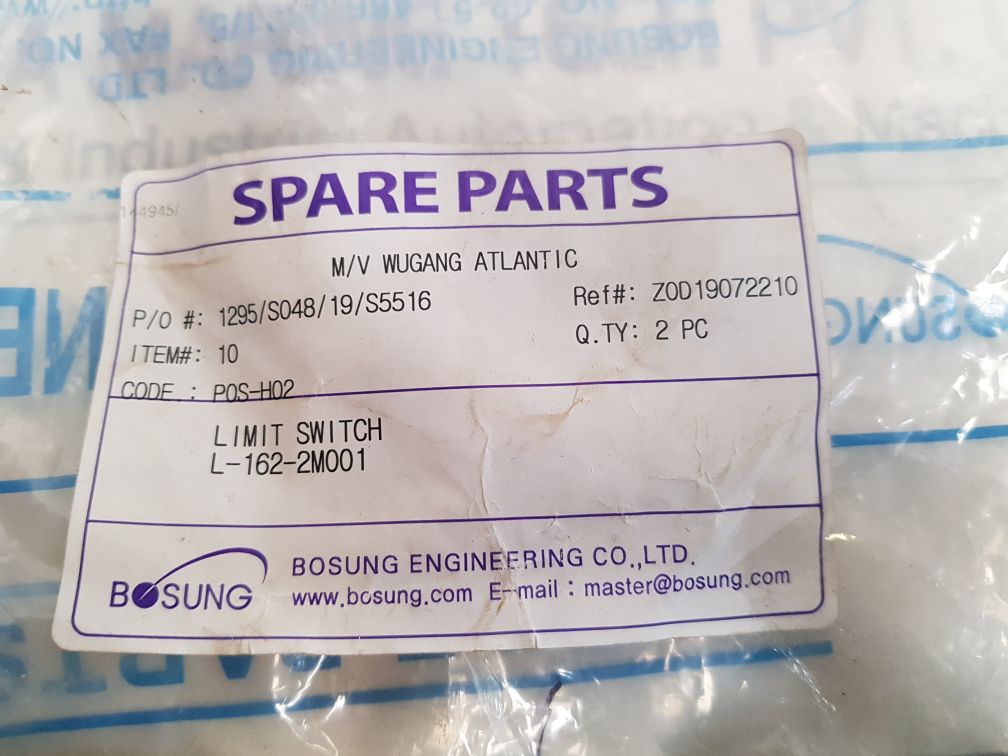 Dong In Electric K-type Safety Extreme Switch Ac250v-15a Dc125-1a