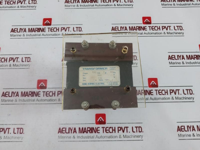 Dong Kwang Electric Transformer 100 Va 440V/110V 60Hz