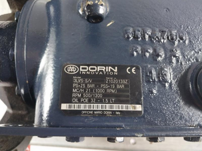 Dorin 3Lvs S/V Compressors Of 2Q-110Vs Range Rpm 500/1300