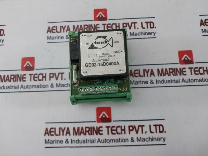 Dorsch Gd02-15D0400A Power Supply With W006927732 Pc Board Module