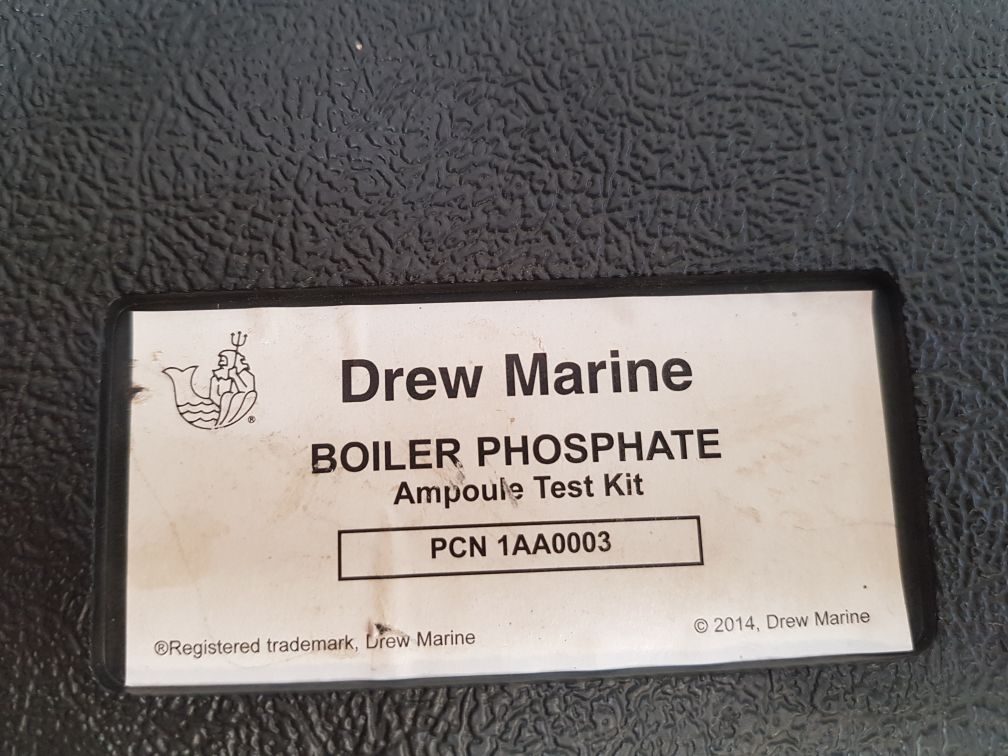 Drew Marine Pcn 1Aa0003 Boiler Phosphate Ampoule Test Kit