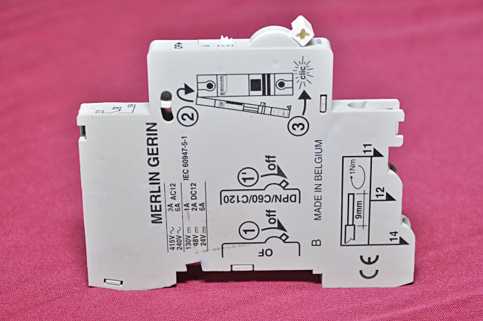 Merlin Gerin Multi9 26924 Auxiliary Contact On/Off Switch 8826924B Iec 60947-5-1