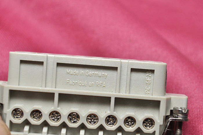 Harting han 16a-f industrial connector