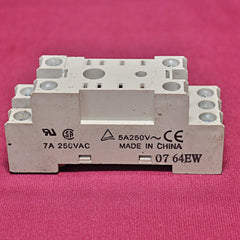 Lot of 3X OMRON PYF08A-N Relay Coil Socket 7A 250VAC