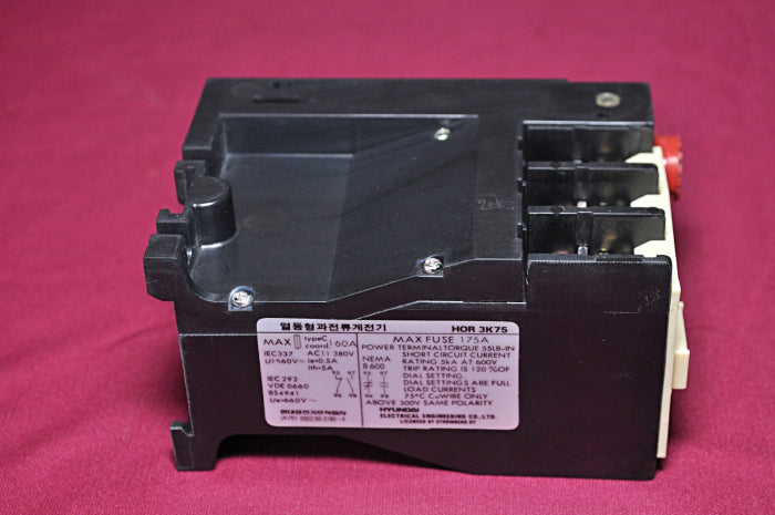 HYUNDAI HOR3K75 THERMAL OVERLOAD RELAY